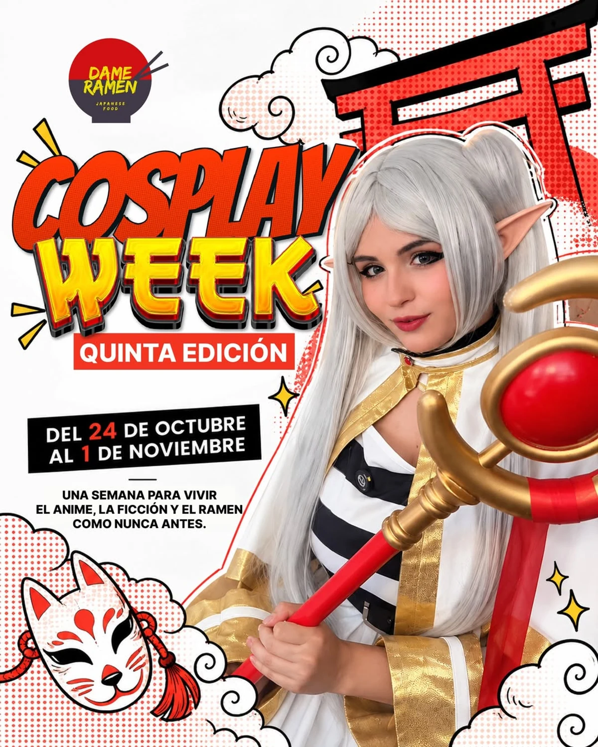 Cosplay Week · Dame Ramen · Bogotá