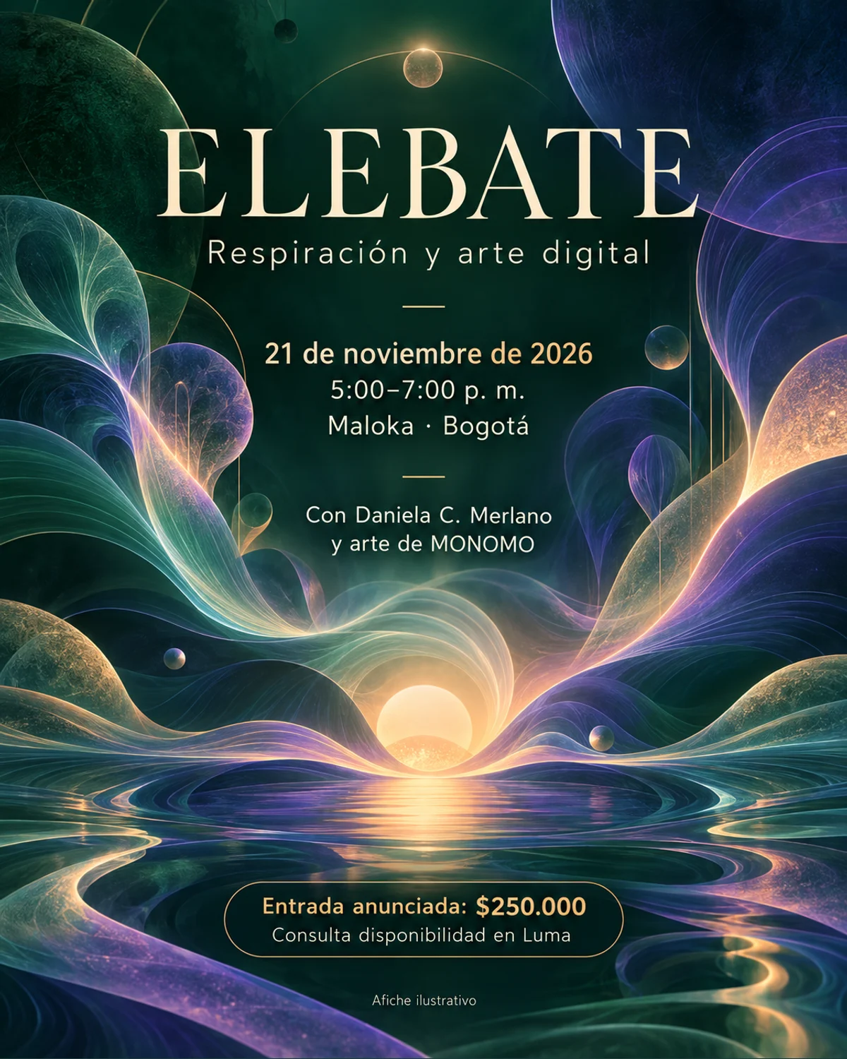 ELEBATE · Respiración y arte digital