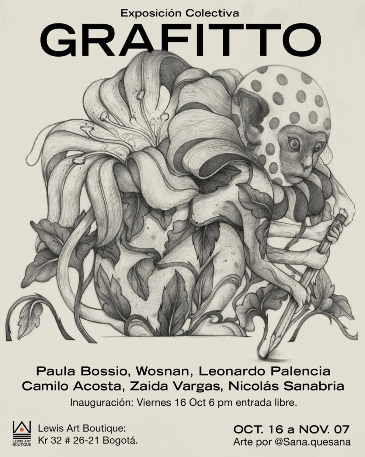 Grafitto · exposición colectiva