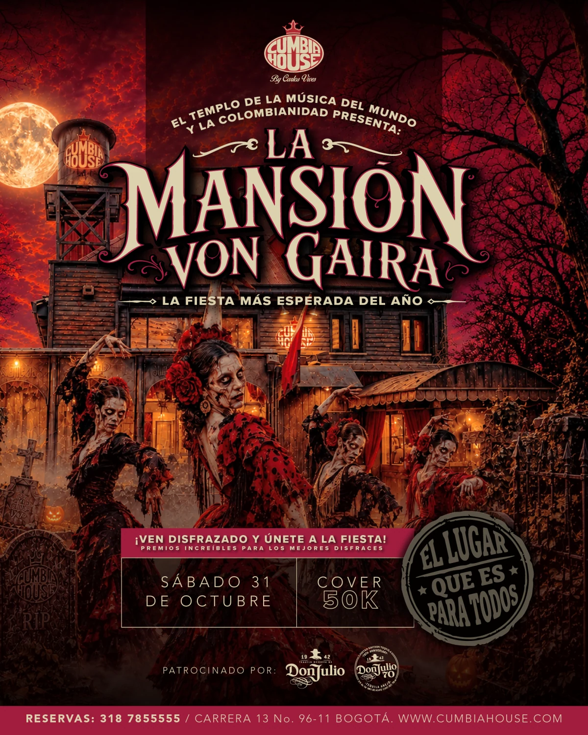 La Mansión Von Gaira · Fiesta de disfraces