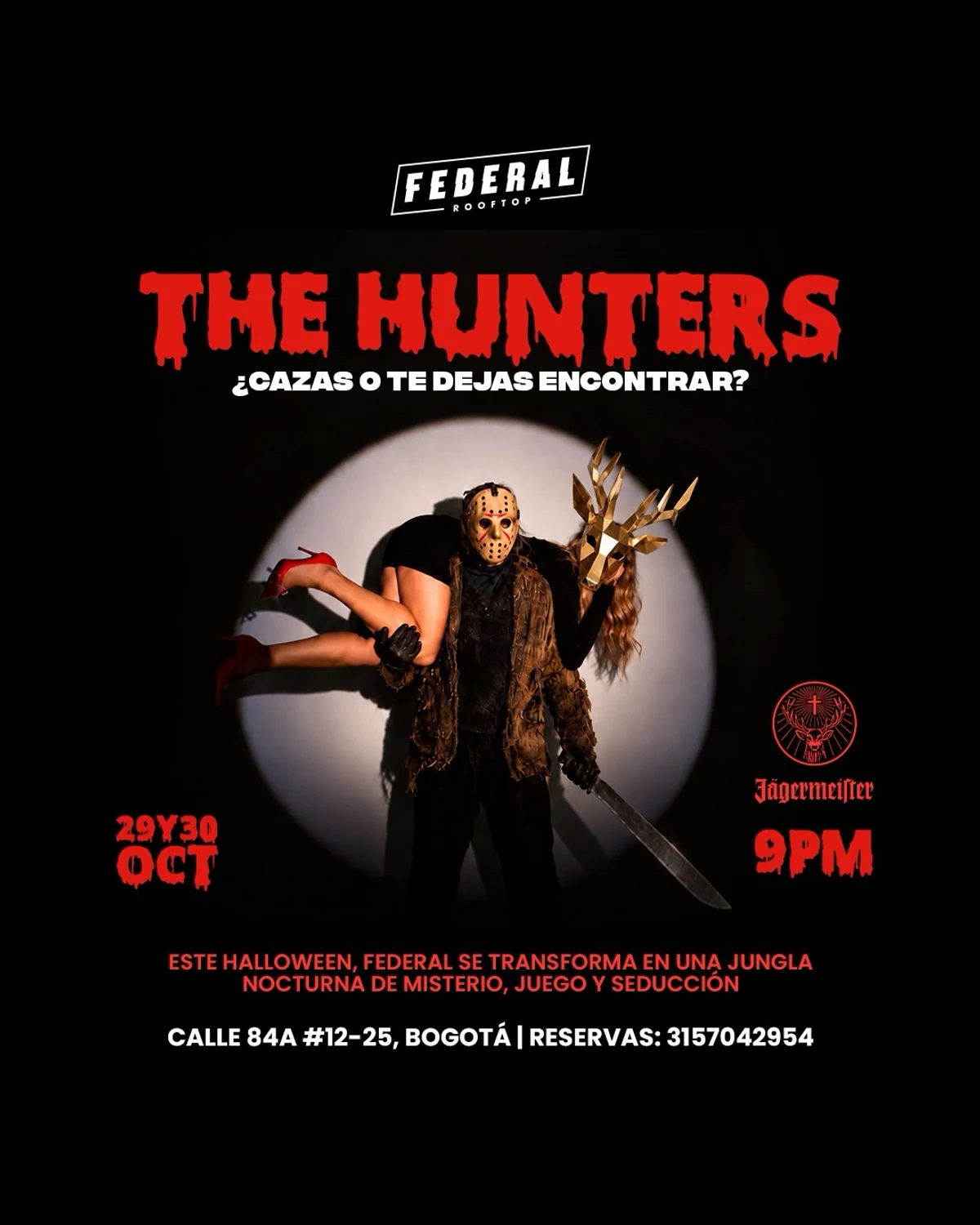 The Hunters · Halloween en Federal Rooftop