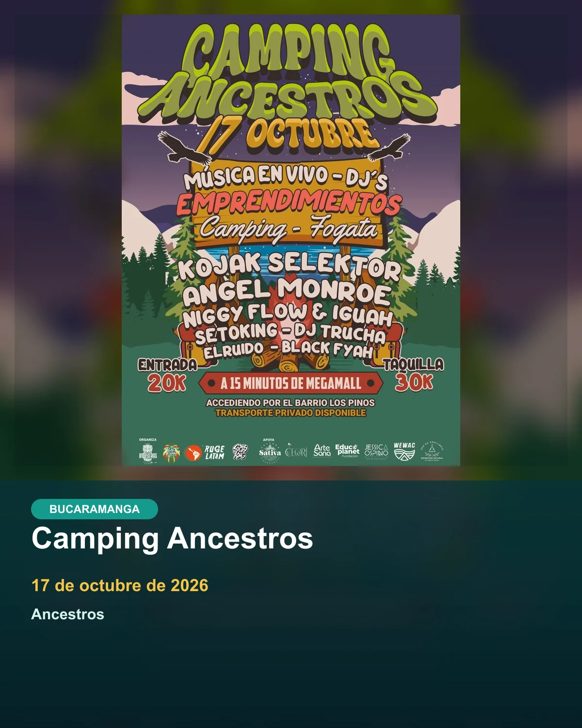 Camping Ancestros