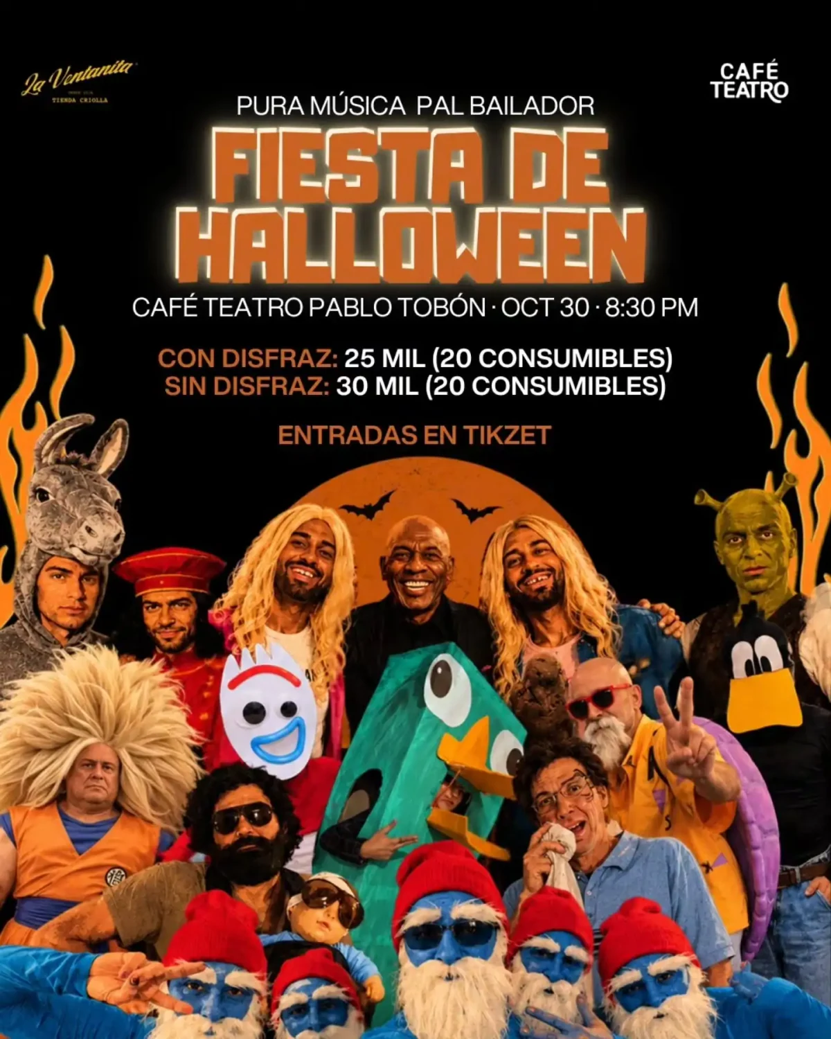 Fiesta de Halloween · Café Teatro Pablo Tobón