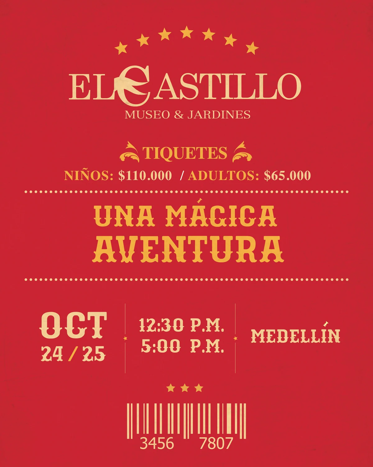 Halloween Circense · Museo El Castillo