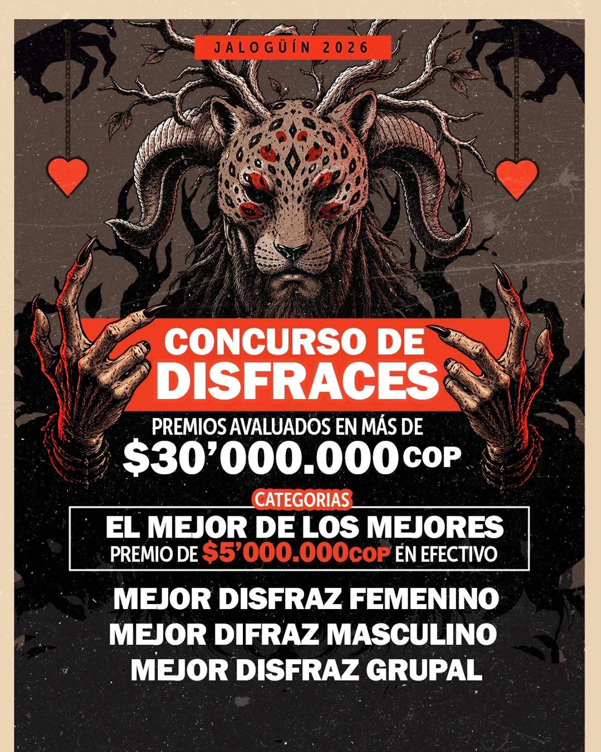 Jalogüín · El Bestiario de Andrés Medellín