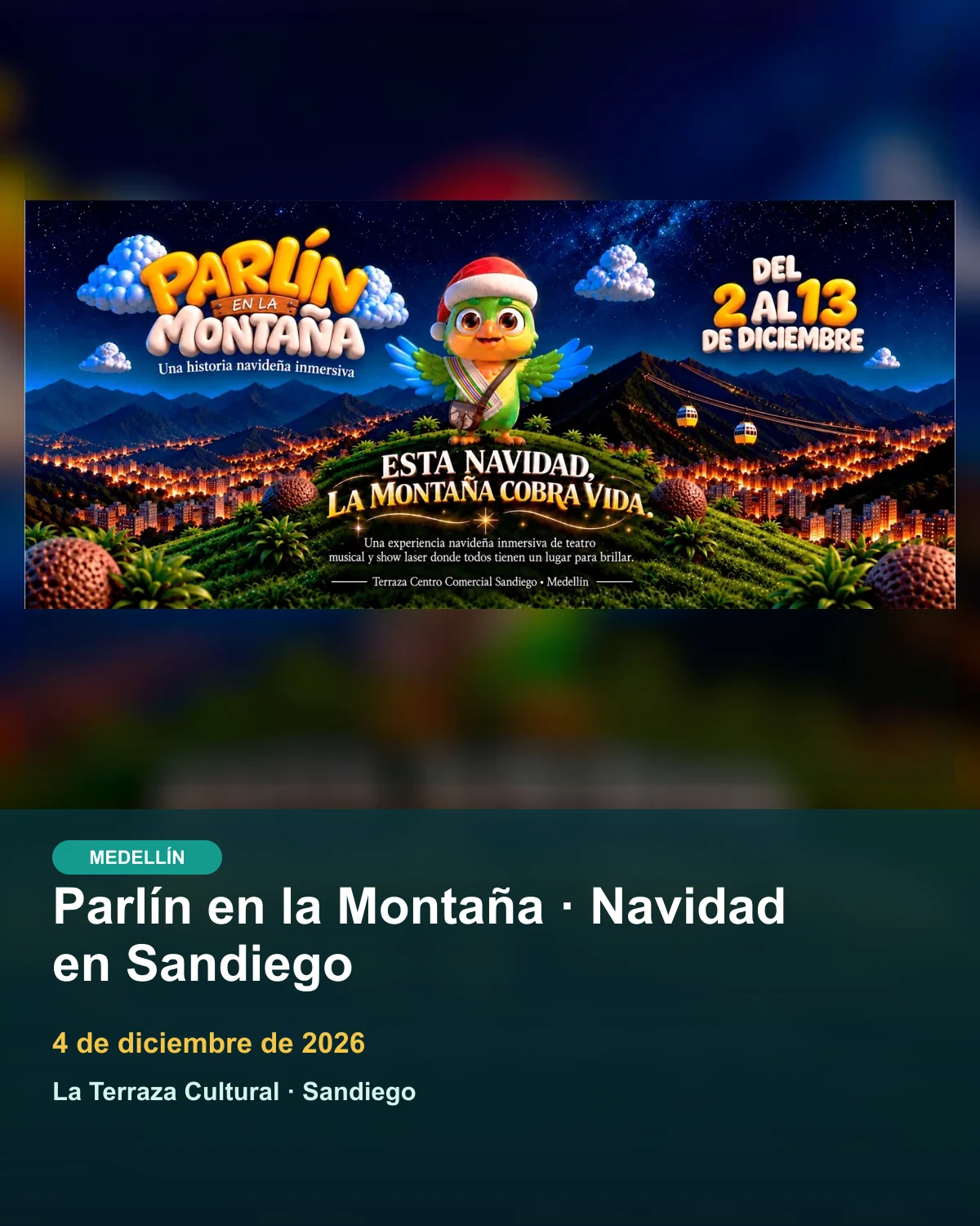 Parlín en la Montaña · Navidad en Sandiego